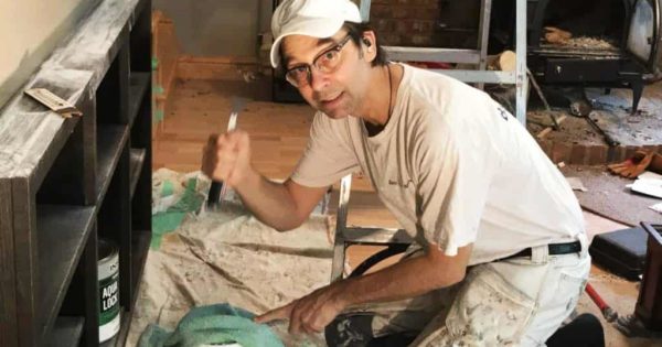 painters pants with built in knee pads