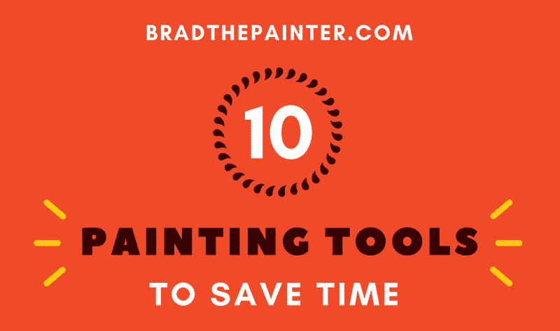 painting tools infographic by brad the painter