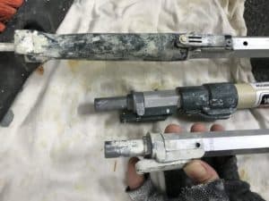 Quick lock type for paint rollers Quick lock type for paint rollers