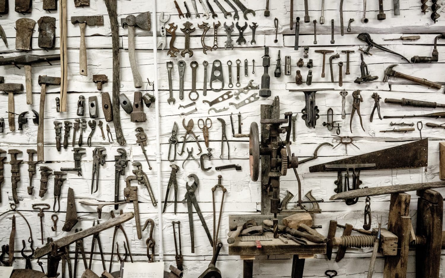 Lots Of Tools On Wall Brad The Painter