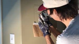 Brad the painter showing how to touch up paint Brad the painter showing how to touch up paint