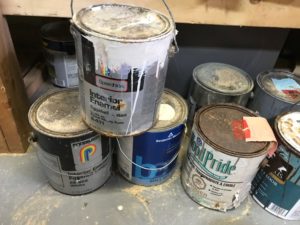 Old Paint Cans