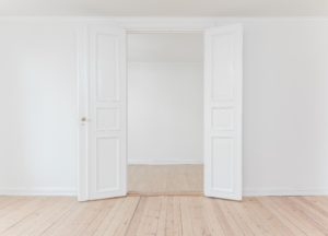 Waiting between coast of paint - freshly painted walls