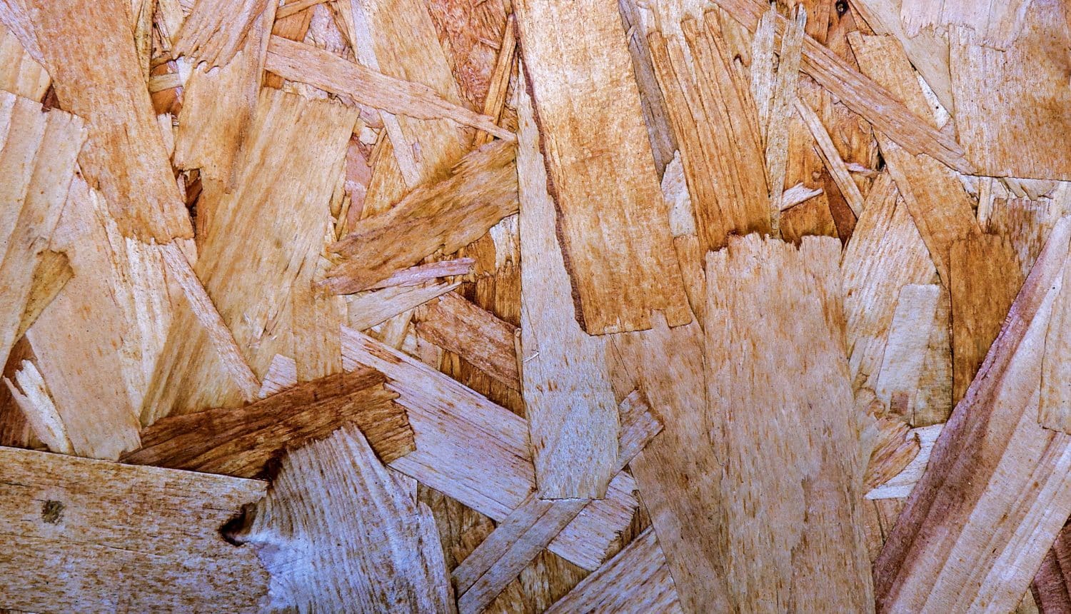 Close Up Of Particle Board Not Plywood Not Paintable Brad The