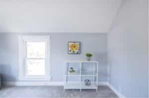 room painted with the best paint for trim