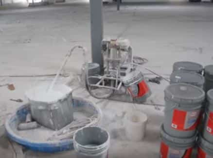 Contractor Airless Paint Sprayer set up Contractor Airless Paint Sprayer set up