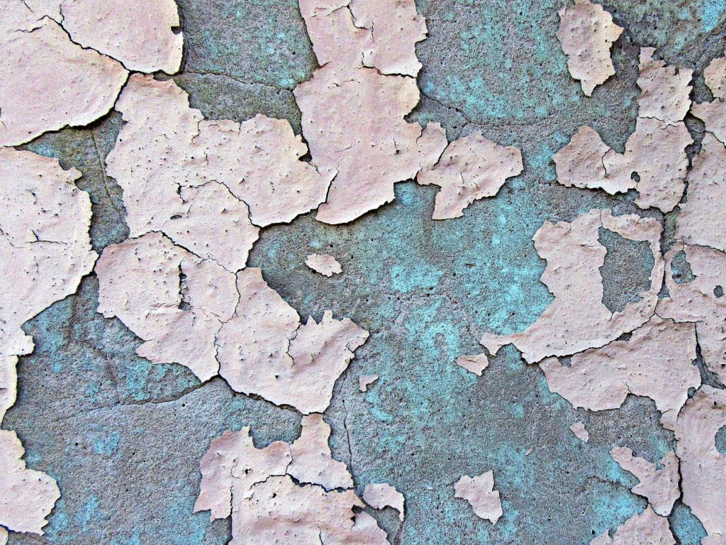 Paint applied over old paint Brad the Painter