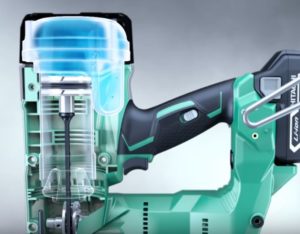 Electric Nail Gun Internal workings Electric Nail Gun: Internal workings of an electric nailer by Hitachi