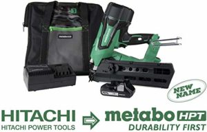 electric nail gun by hitachi now called metabo