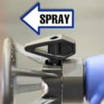 TrueCoat handheld sprayer tip spray position