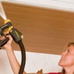 HVLP paint sprayer for interior trim