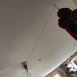 Using a support string to existing hook in ceiling