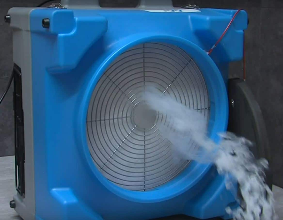 Hepa outlet filter smell
