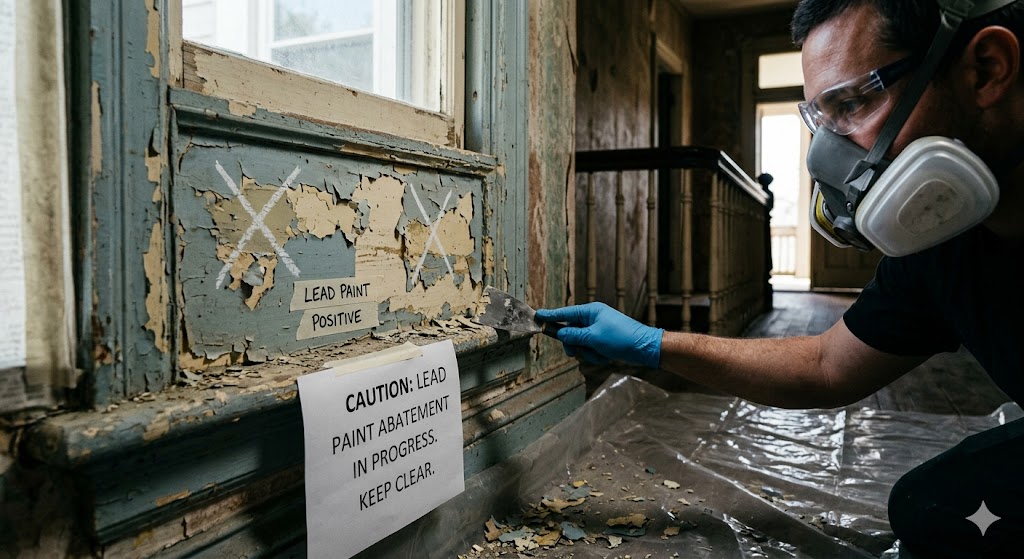 Removing old lead paint