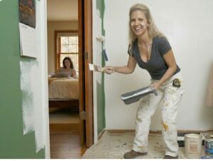 Painting closet white
