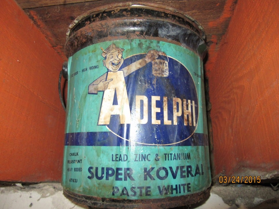 old can lead paint